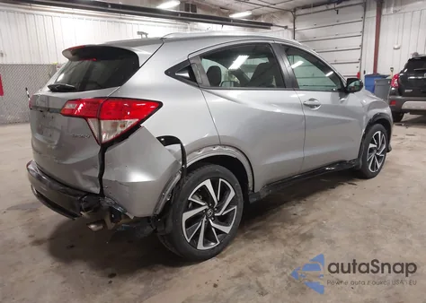 2019 Honda Hr-V Sport z USA, uszkodzony, nr VIN 3CZRU5H13KG713439